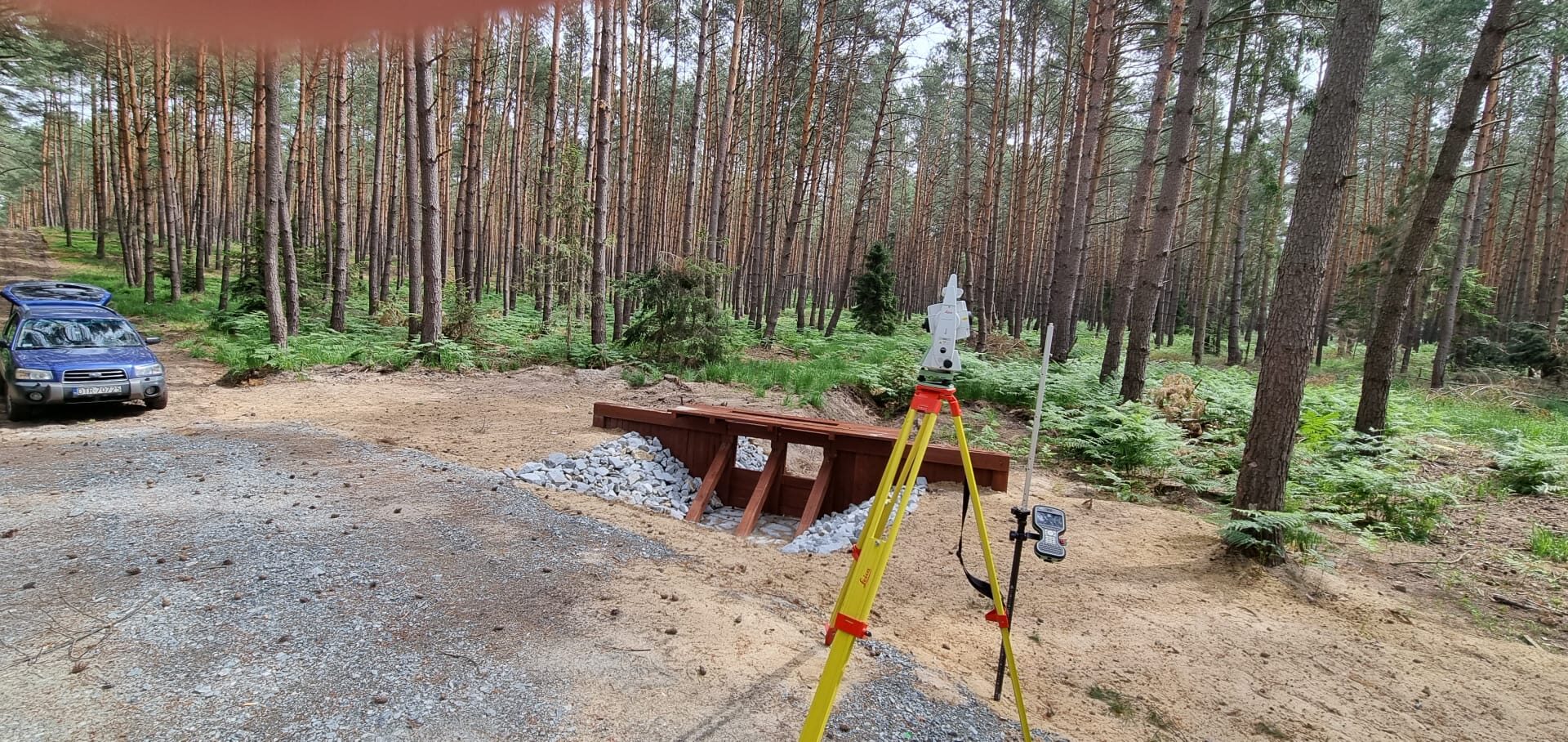 Sluzebnosc drogi lesnej – Nadlesnictwo Trzebnica